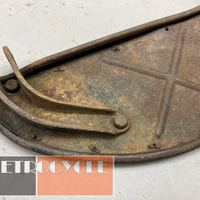 (SOLD) 50603-40, Harley Oval Footboards Set - Used