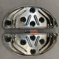 Aftermarket Harley Isolastic Rubber Covered Oval Footboards