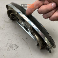 Aftermarket Harley Isolastic Rubber Covered Oval Footboards