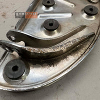 Aftermarket Harley Isolastic Rubber Covered Oval Footboards