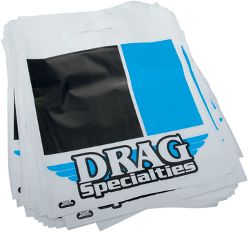 DRAG SPECIALTIES Shopping Bag - 2 mil - 100 Pack 9904-0932