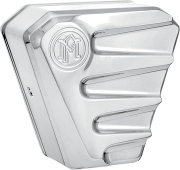 2107-0107 - PERFORMANCE MACHINE (PM) Horn Cover - Scallop - Chrome 02182001SCACH