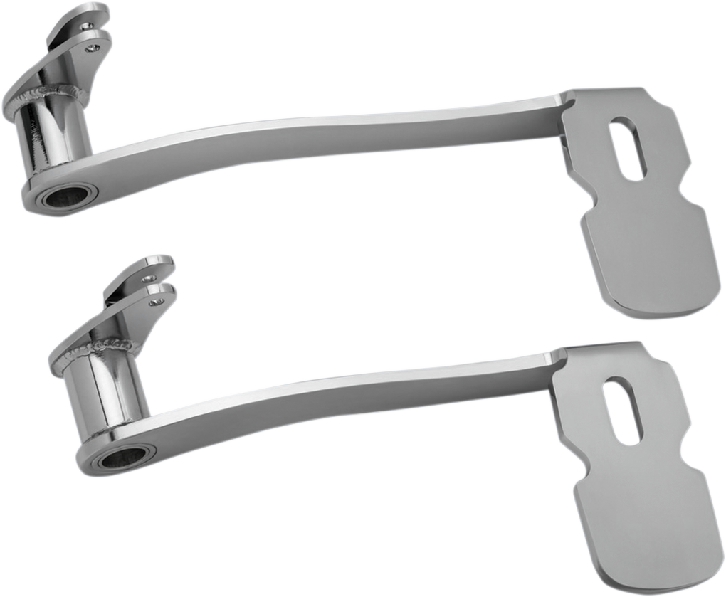 kuryakyn extended brake pedal 1610-0480 - - Chrome Under The answer to more Q-factor:57mm How to get the
