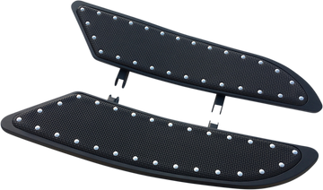 1621-0988 - CYCLESMITHS Floorboard - 21" - With Rivets 104-XL-SB
