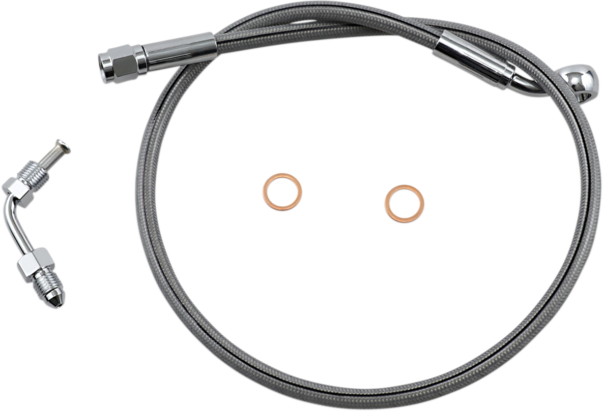 まくりん 1741-5709 - MAGNUM Brake Line - Upper with Adapter - Sterling