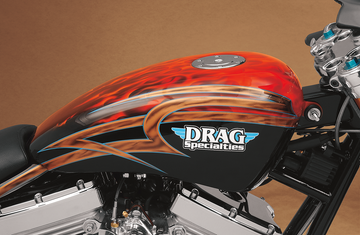 DS-390340 - DRAG SPECIALTIES Aero-Style Gas Cap Gas Tank - 3.3 Gallons 011743-BX39