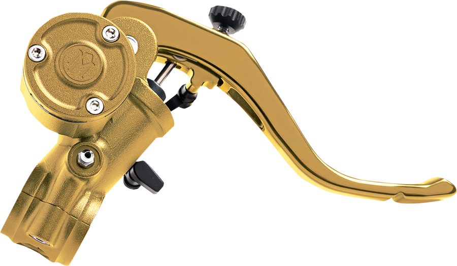 0610-2191 - PERFORMANCE MACHINE (PM) Brake Master Cylinder - Radial - 9/16" - Gold Ops 0062-2520-SMG
