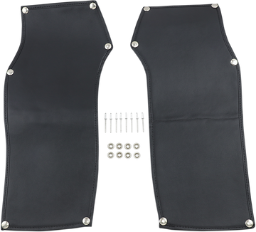 1414-0011 - MOTOR TRIKE Inner Rear Fender Bra - Black MTBY-0219