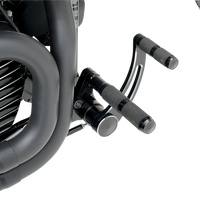 ACCUTRONIX Forward Control - Black - Slotted FC102-SSN