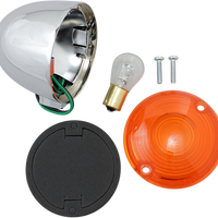 CHRIS PRODUCTS Turn Signal - Flat Lens - Amber 8431A