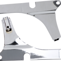 1504-0056 - CYCLE VISIONS Side Plates - FXSB - Chrome CV-8090