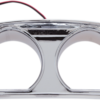 CIRO Dash Accent with LEDs - Chrome 42200