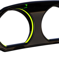 CIRO Dash Accent with LED Lights - Black 42201