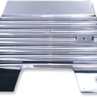 0504-0222 - COVINGTONS Firewall Plate - Finned - Chrome C1340-C