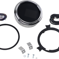 2210-0506 - DAKOTA DIGITAL Tank Speedometer - Chrome Bezel - 4.5" - '04-'10 MLX-2004