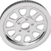 DRAG SPECIALTIES Chrome Rear Pulley - 66-Tooth 191312