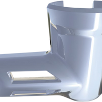 CIRO Fuel Line Fitting Cover - Chrome 73000