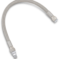 DRAG SPECIALTIES Oil Line with Fittings - Stainless Steel - 13" 613