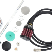 0710-0259 - FEULING OIL PUMP CORP. Vented Dipstick - Polished - Touring 3087