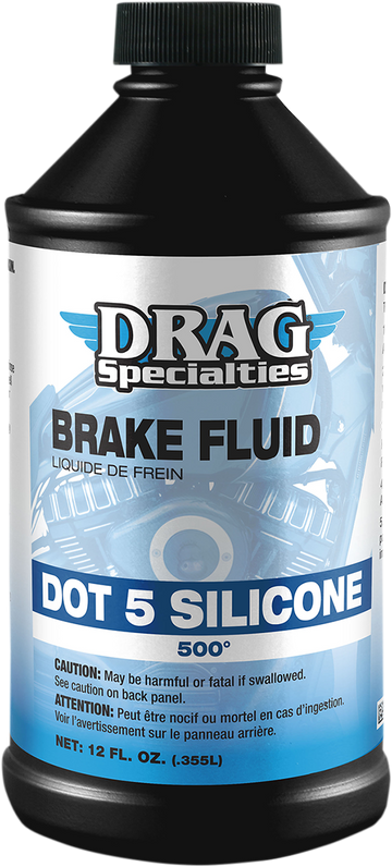3703-0058 - DRAG SPECIALTIES OIL DOT 5 Brake Fluid - 12 U.S. fl oz. 37030014