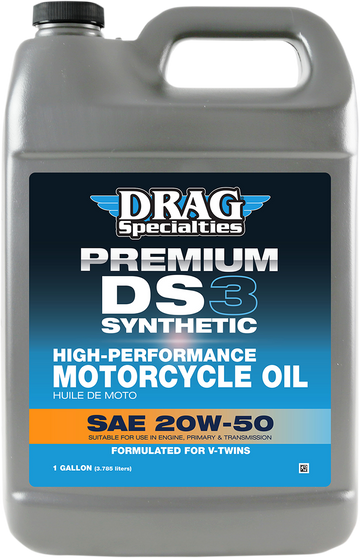 3601-0771 - DRAG SPECIALTIES OIL DS3 Synthetic Engine Oil - 20W-50 - 1 U.S. gal 198927