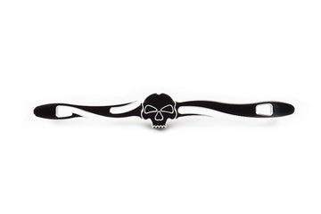 21-0820 - Black Shifter Rod Skull Style