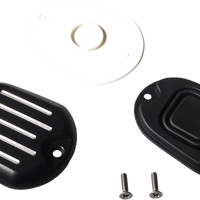 0611-0187 - DRAG SPECIALTIES Master Cylinder Cover - Black 78149