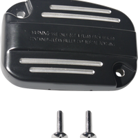 0612-0472 - DRAG SPECIALTIES Master Cylinder Cover - Clutch - Black 78153