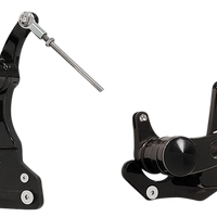 ACCUTRONIX Forward Control - Black - Slotted FC405-SSAKB