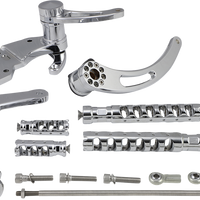 ACCUTRONIX Forward Control - Chrome - Slotted FC305-SSAKC
