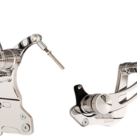 ACCUTRONIX Forward Control - Chrome - Slotted FC305-SSAKC