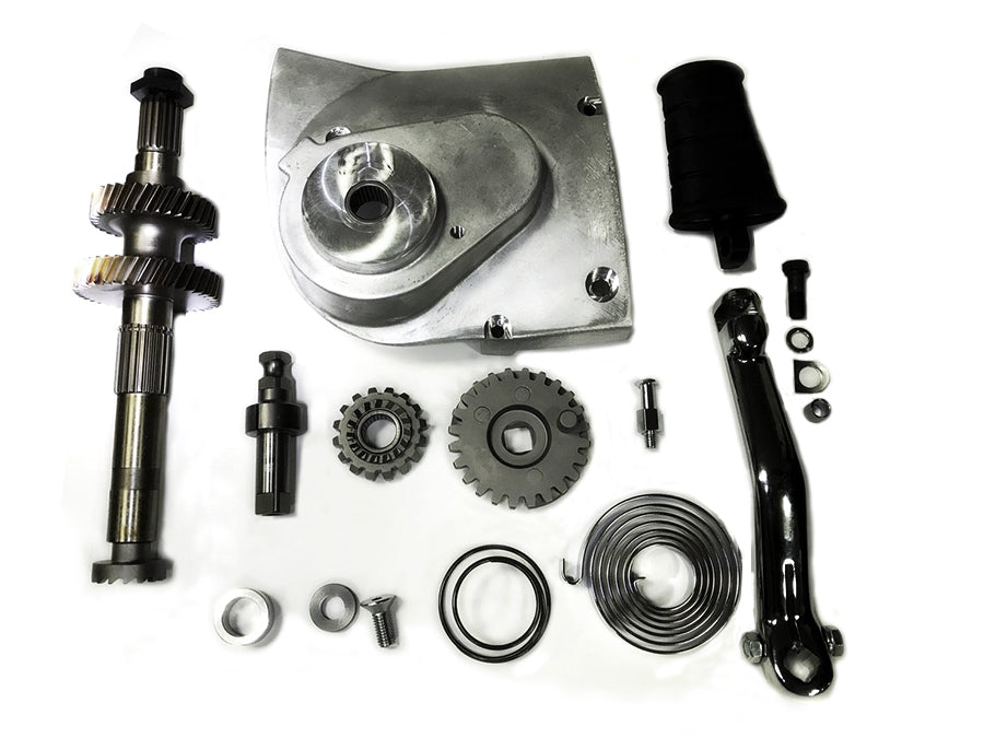 220458 Kick Starter Conversion Kit Alloy Finish Retrocycle, LLC