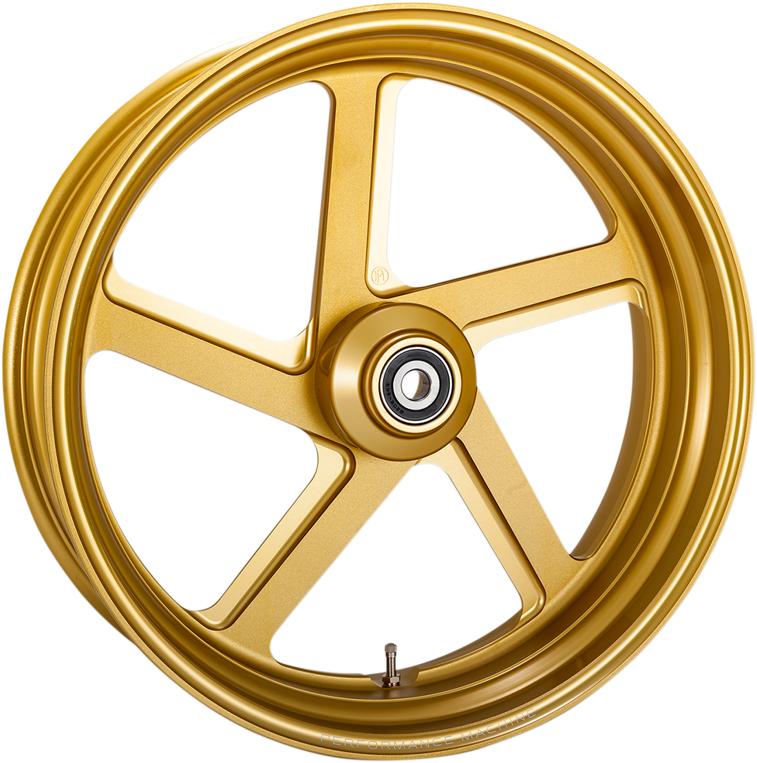 0201-2333 - PERFORMANCE MACHINE (PM) Wheel - Pro-Am - Dual Disc - Front - Gold Ops* - 21"x3.50" - No ABS 12027106RPROSMG