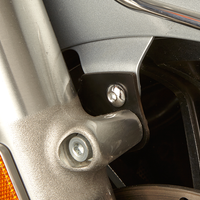 1410-0103 - CYCLE VISIONS Fender Riser - Black Powder-coat CV2014-21B