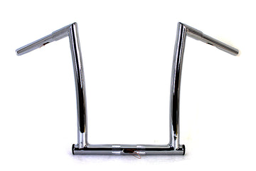 25-0182 - 16  Chrome ChiZeled Z-Bar Handlebar with Indents