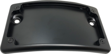 2030-2160 - KODLIN MOTORCYCLE License Plate Kit - Curved - Black KUS20100