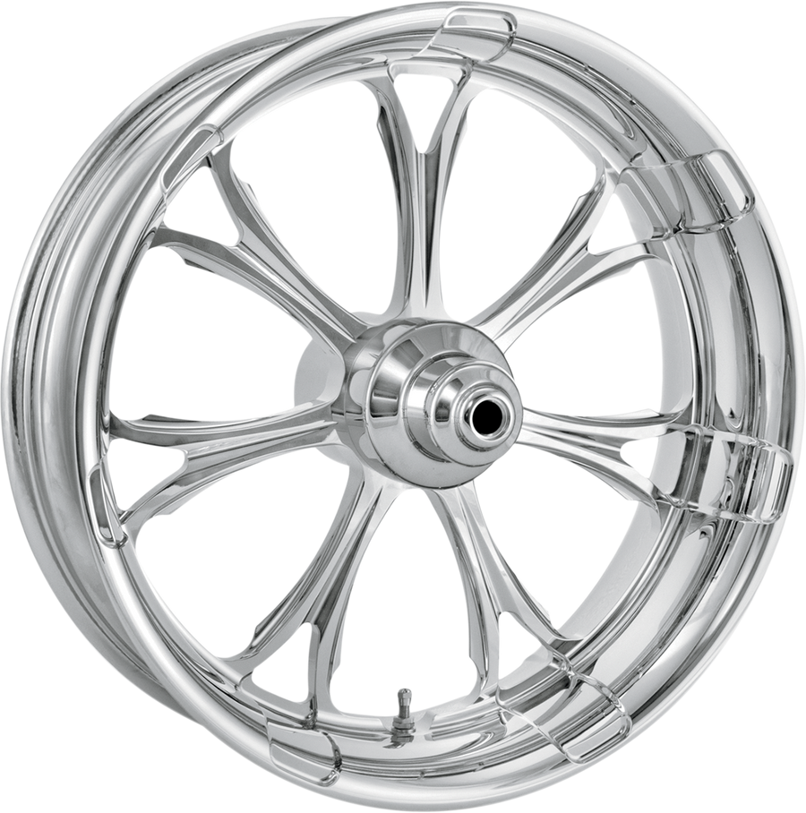 0201-1912 - PERFORMANCE MACHINE (PM) Wheel - Paramount - Front/Dual Disc - with ABS - Chrome - 21"x3.50" - '08+ FLD 12047106PARJCH