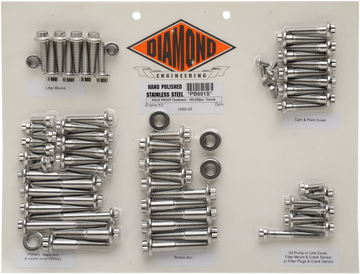 2401-0144 - DIAMOND ENGINEERING Motor Bolt Kit - '99-'05 FXD PB601S