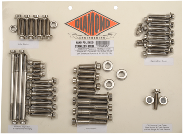 2401-0248 - DIAMOND ENGINEERING Engine Bolt Kit - '06-'17 Dyna PB605S