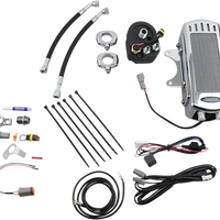 ULTRACOOL Oil Cooler Kit - Chrome SMT-1CSS