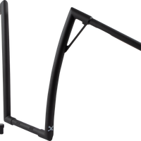 0601-5942 - BURLY BRAND Handlebar - Louie - 19" - Textured Black B12-7011TB