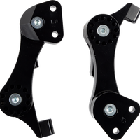 1621-1059 - RIVCO PRODUCTS Passenger Floorboard Mounts - Black HDPBLABK-RE