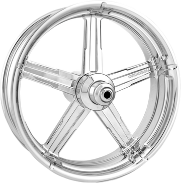 0201-2200 - PERFORMANCE MACHINE (PM) Wheel - Formula - Front/Dual Disc - with ABS - Chrome - 21"x3.50" - '08+ FLD 12047106FRMAJCH