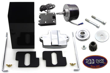 32-1109 - Side Valve Black 12 Volt Alternator Generator Conversion Kit