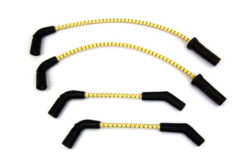 32-7376 - Sumax Yellow with Black & Red Tracer 7mm Spark Plug Wire Set