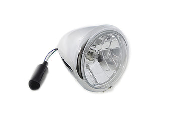33-0085 - 5-3/4  Stretch Headlamp Chrome Plated