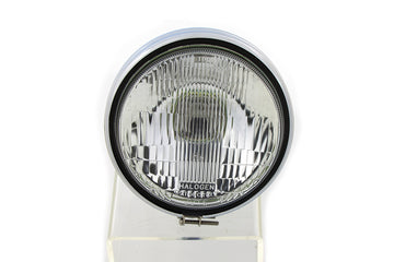 33-0197 - 5-3/4  Round Stock Type Chrome Headlamp