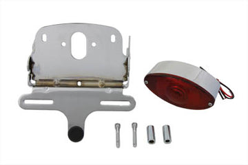 33-0610 - Chrome Cateye Tail Lamp Assembly Kit
