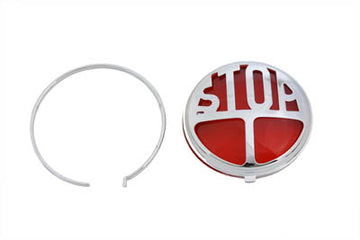 33-1916 - Tail Lamp Lens Kit Stop Style Red