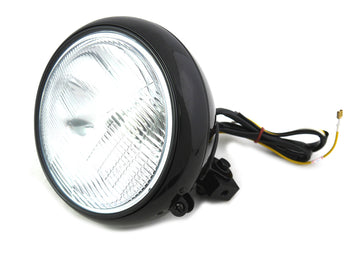 33-2255 - 7  Headlamp Assembly H-4 Type Black
